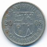 Mauritius, 1 рупия (2008 г.)
