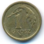 Poland, 1 грош (2014 г.)