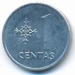 Lithuania, 1 цент (1991 г.)