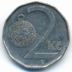 Чехия, 2 кроны (2004 г.)