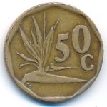 ЮАР, 50 центов (1995 г.)