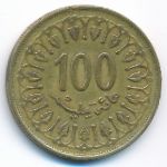 Tunis, 100 миллим (2018 г.)