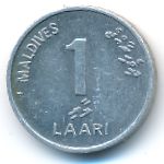 Maldive Islands, 1 лаари (1984 г.)