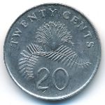 Singapore, 20 центов (2006 г.)