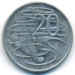 Australia, 20 центов (2010 г.)