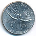 USA, 1/4 доллара (2022 г.)