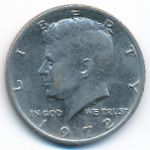 USA, 1/2 доллара (1972 г.)