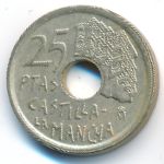 Spain, 25 песет (1996 г.)