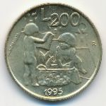 San Marino, 200 лир (1995 г.)