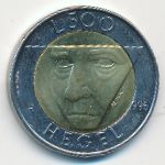 San Marino, 500 лир (1996 г.)