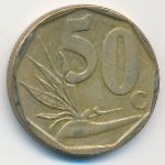 ЮАР, 50 центов (2010 г.)