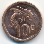 South Africa, 10 центов, 
