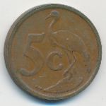 ЮАР, 5 центов (2004 г.)