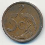 ЮАР, 5 центов (1997 г.)