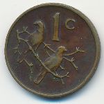 ЮАР, 1 цент (1969 г.)