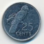 Seychelles, 25 центов (2007 г.)