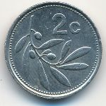Malta, 2 цента (1991 г.)