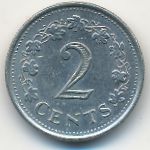 Malta, 2 цента (1982 г.)