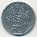 Malta, 50 центов (1998 г.)