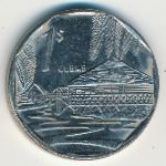 Cuba, 1 песо (2000 г.)