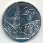 Cuba, 25 сентаво (2006 г.)