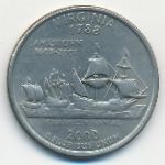 USA, 1/4 доллара (2000 г.)