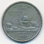 USA, 1/4 доллара (2000 г.)