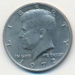 USA, 1/2 доллара (1972 г.)