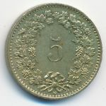 Швейцария, 5 раппенов (1991 г.)