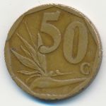 ЮАР, 50 центов (2008 г.)
