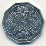 Tanzania, 5 шиллингов (1993 г.)