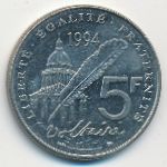 France, 5 франков (1994 г.)