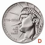 США, 1/2 доллара (2026 г.)