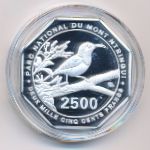 Anjouan., 2500 франков (2026 г.)