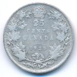 Канада, 25 центов (1929 г.)