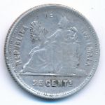 Гватемала, 25 сентаво (1893 г.)