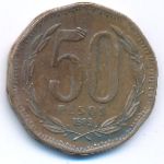 Chile, 50 песо (1989 г.)