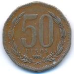 Chile, 50 песо (1995 г.)