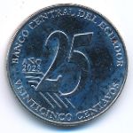 Эквадор, 25 сентаво (2023 г.)