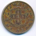 Ямайка, 1 пенни (1940 г.)