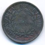 Chile, 1 сентаво (1853 г.)