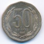 Chile, 50 песо (1999 г.)