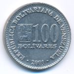Венесуэла, 100 боливар (2001 г.)