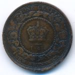 Нью-Брансуик, 1 цент (1861 г.)