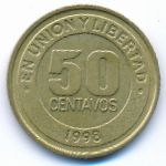 Argentina, 50 сентаво (1998 г.)