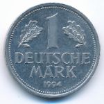 West Germany, 1 марка (1994 г.)