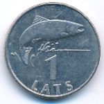 Latvia, 1 лат (2008 г.)