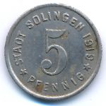Solingen, 5 пфеннигов (1919 г.)