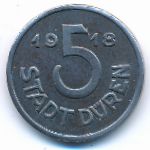 Duren, 5 пфеннигов (1918 г.)