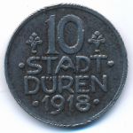Duren, 10 пфеннигов (1918 г.)
